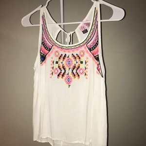 Fun Aztec tank top